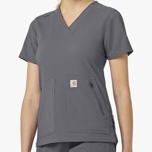Carhartt Women's Modern Fit 4-Pocket V-Neck Scrub Top